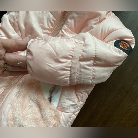 •NWT•Jessica Simpson Infant Girl Snow Suit Pram- ‘Blush Pink’ - Picture 4 of 14